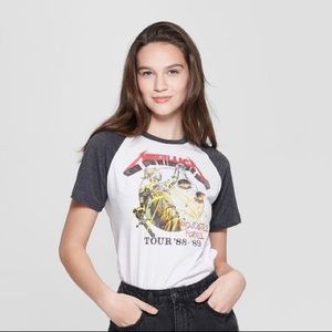 Metallica Raglan Tee